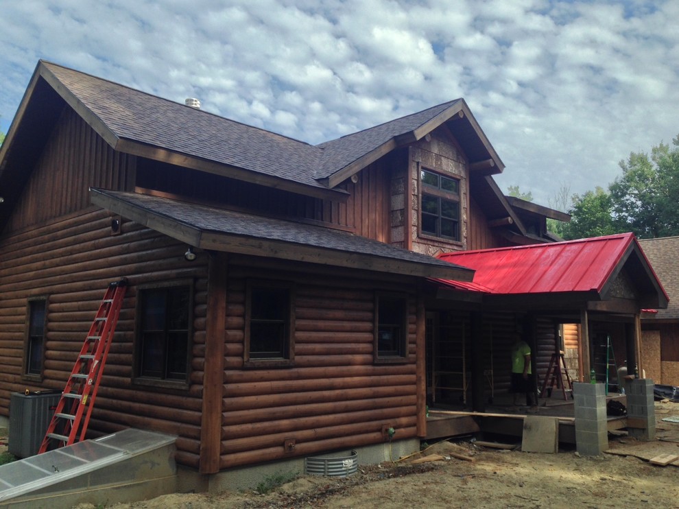 New Construction Log Home