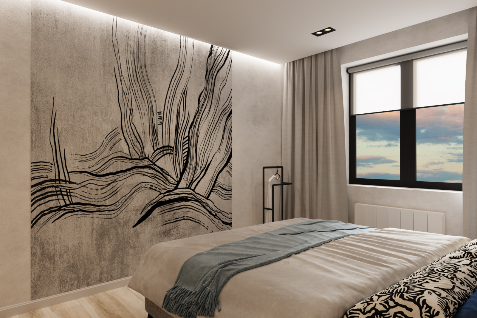 Двухкомнатная квартира с мужским характером