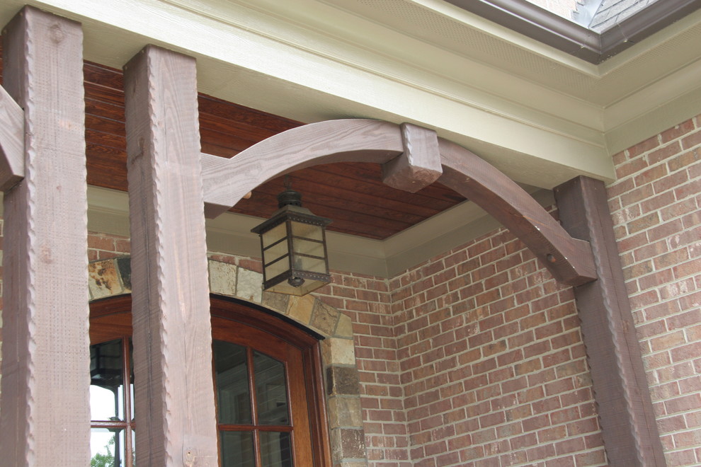 Home design - rustic home design idea in Raleigh