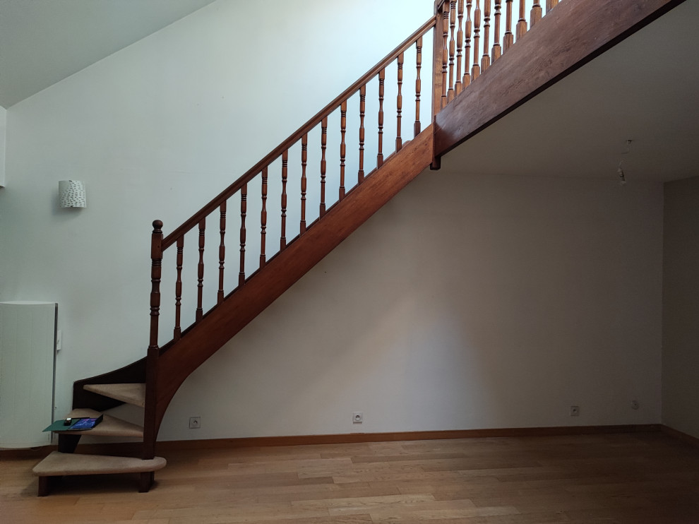 Changement d'escalier pour mezzanine