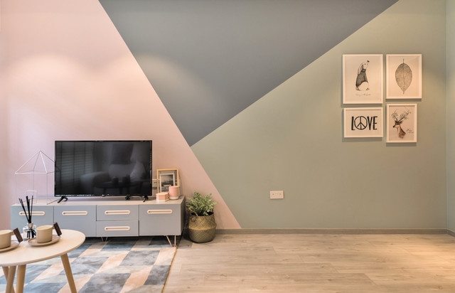 Houzz Tour: Powdery Pastels Bring a Wintery Vibe to a New Flat