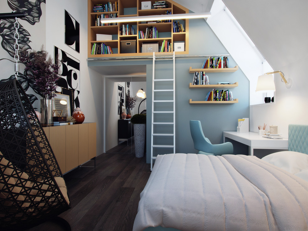 Зеленый лофт, 105 м2