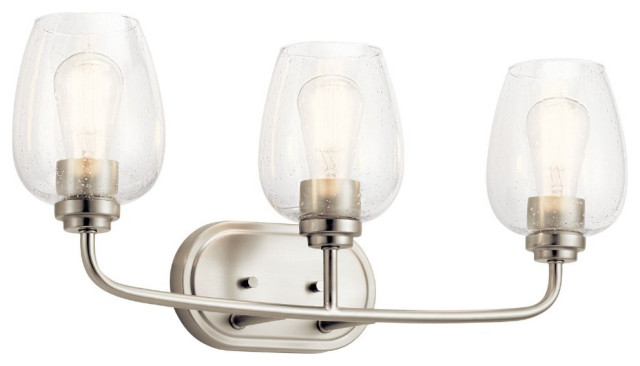 Bathroom Lights Over Mirror Brushed Nickel / Bathroom Lighting Vanity