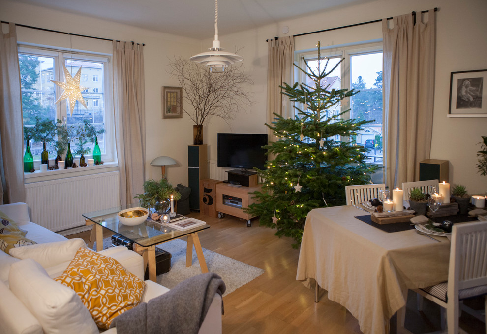 Скандинавский стиль городской квартиры