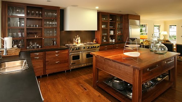 Transitional kitchen photo in Atlanta
