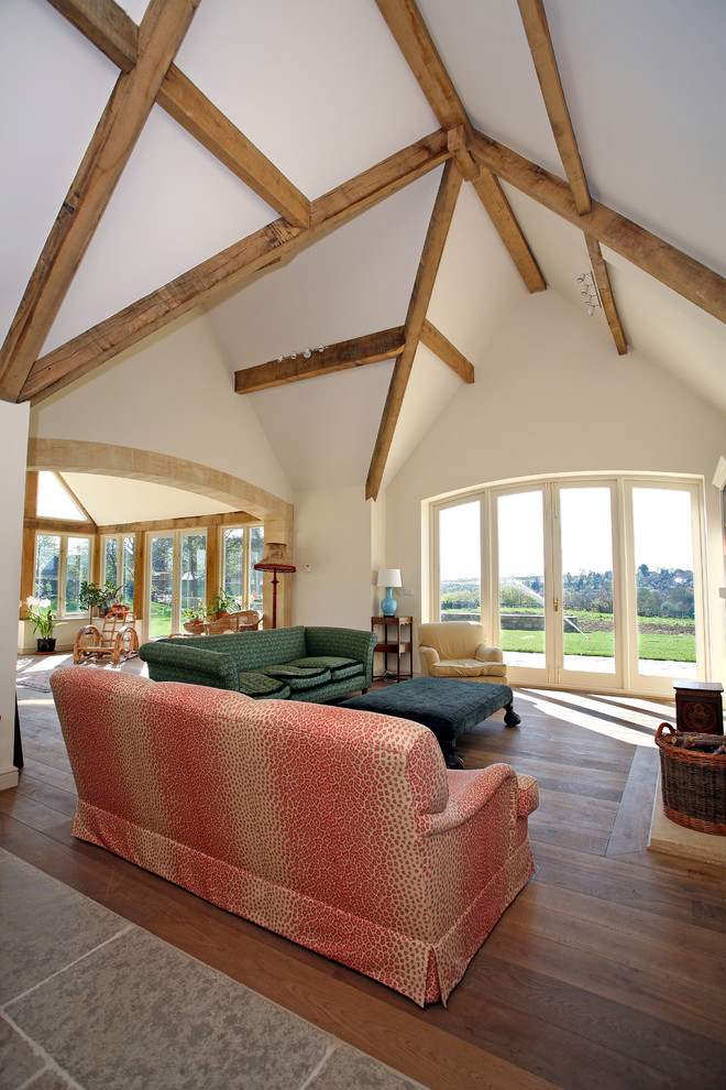 Inspiration for an arts and crafts living room in Oxfordshire.