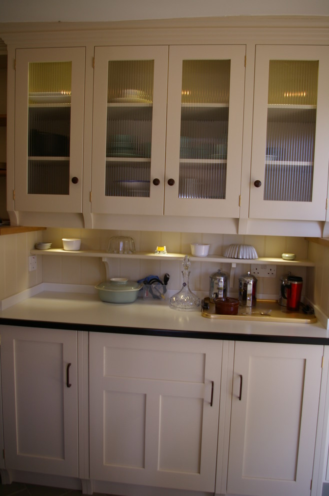 This is an example of an eclectic kitchen in Wiltshire.