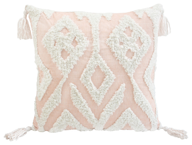 peach decorative pillows