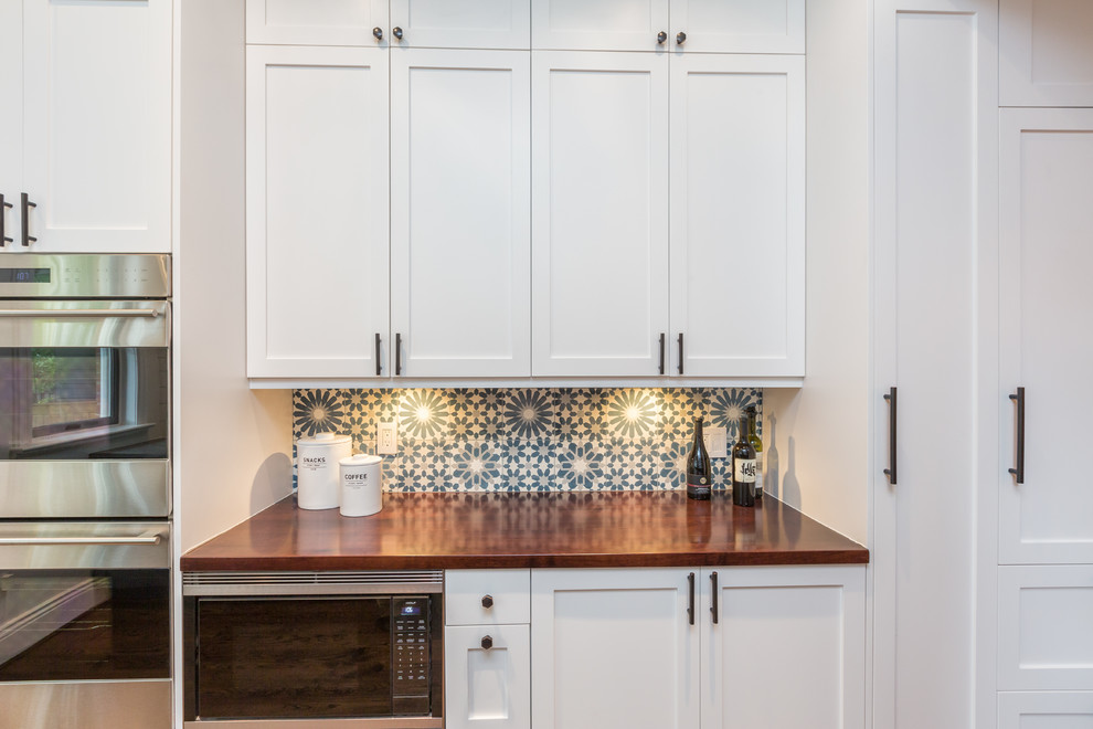 Eclectic kitchen photo in DC Metro