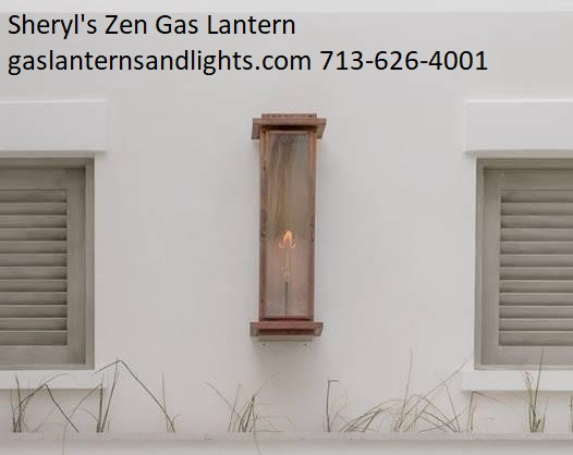 Zen Transitional Gas Lanterns