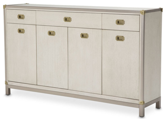 Aico Amini Menlo Station Sideboard in Eucalyptus - Farmhouse - Buffets