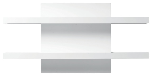 Cargo Wall Shelf Walnut Contemporary Display And Shelves Cargo Wall Shelf High Gloss White