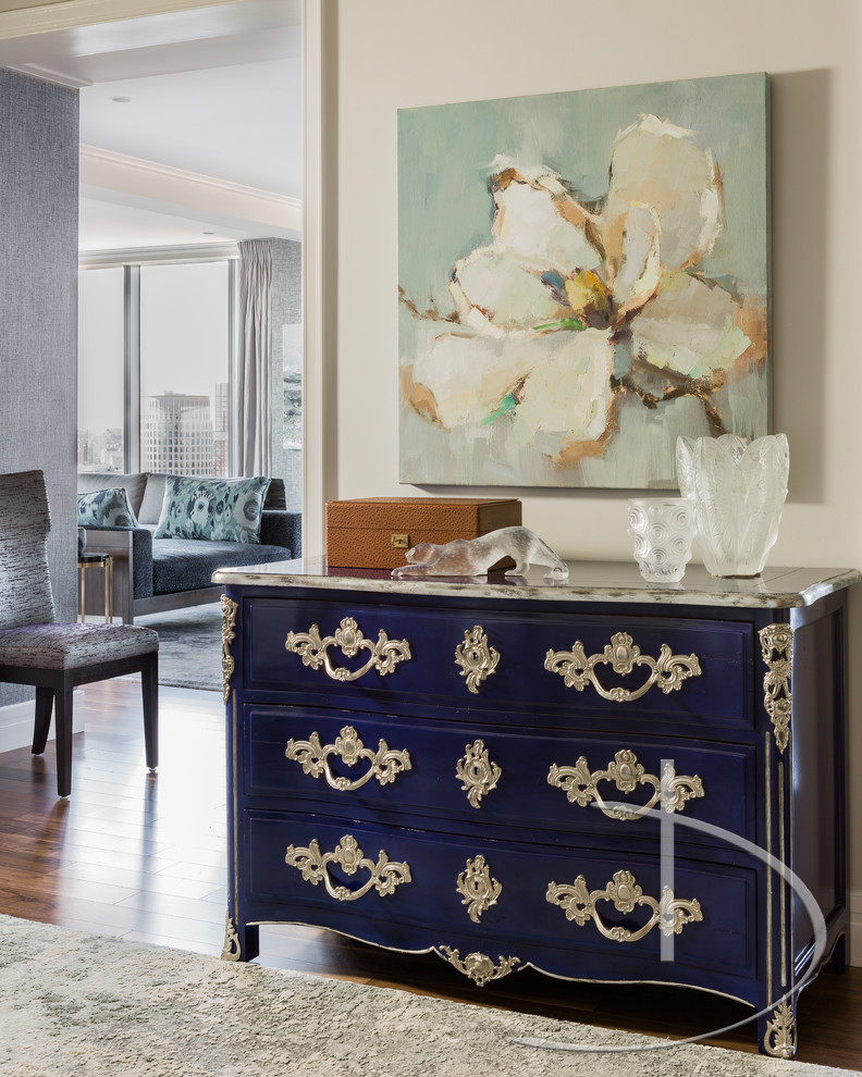 Entryway - transitional entryway idea in Boston