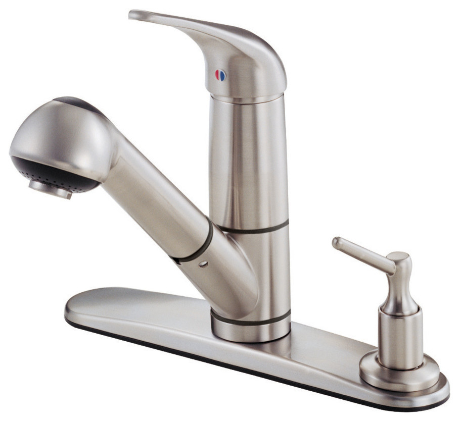 Danze Melrose™ Single Handle Pull-Out Kitchen Faucet