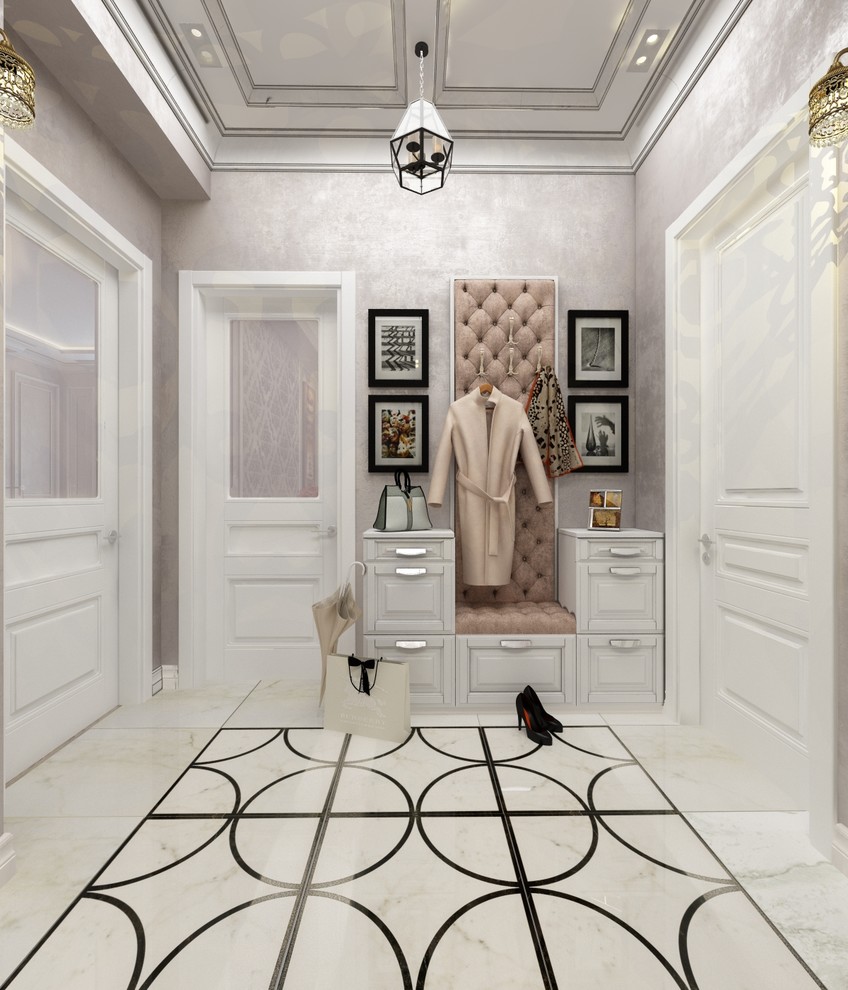 Ванная комната с душевой и ванной