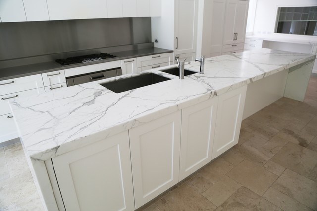 Kitchens featuring Sareen Stone contemporary-kitchen