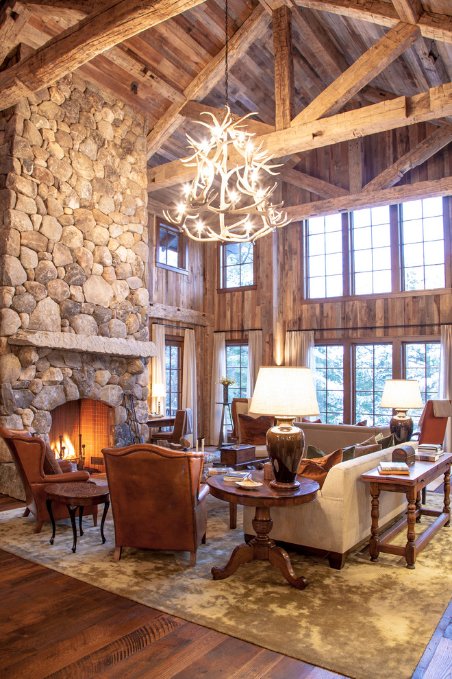 New Hampshire Snow and Lake Lodge - Rustic - Boston - by MossCreek | Houzz