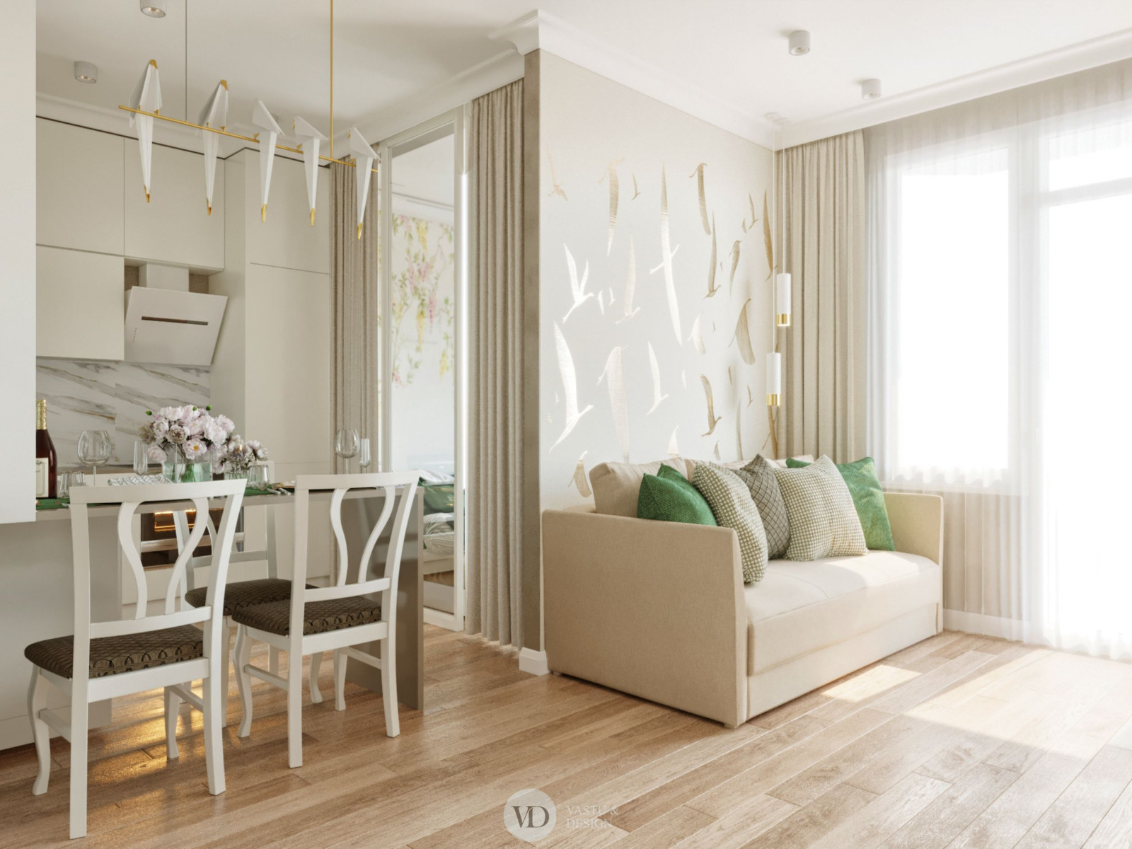 Дизайн-Проект квартиры на Пушкина