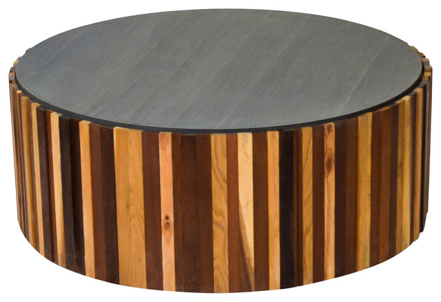 Round Salvaged Wood Coffee Table Rustic Tables By Round Salvaged Wood Coffee Table Rustic Tables By Rotsen Furniture