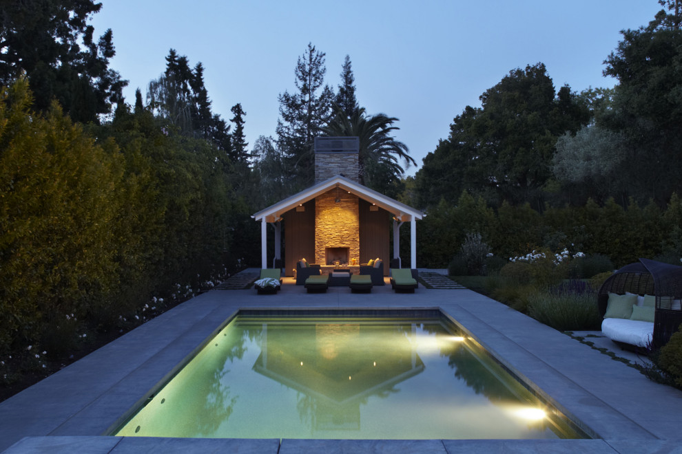 Inspiration for a country pool in San Francisco.