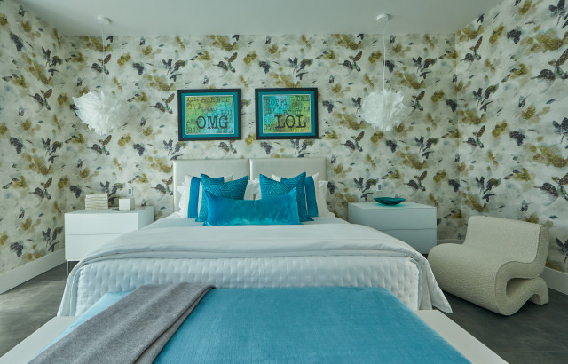 Rancho Mirage moderno-camera-da-letto