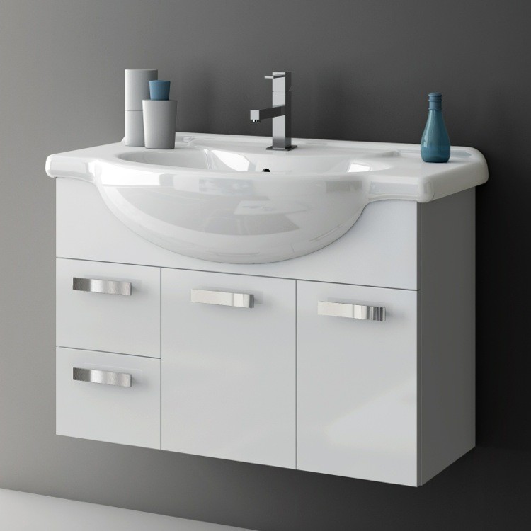 32 Inch Vanity Cabinet With Fitted Sink