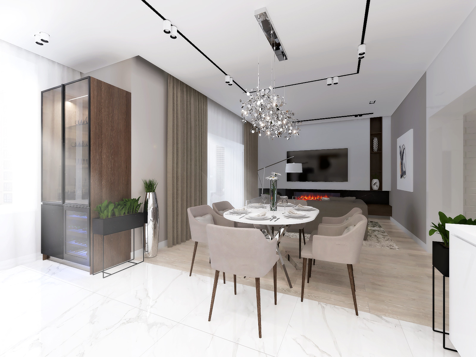 Интерьер в современном стиле