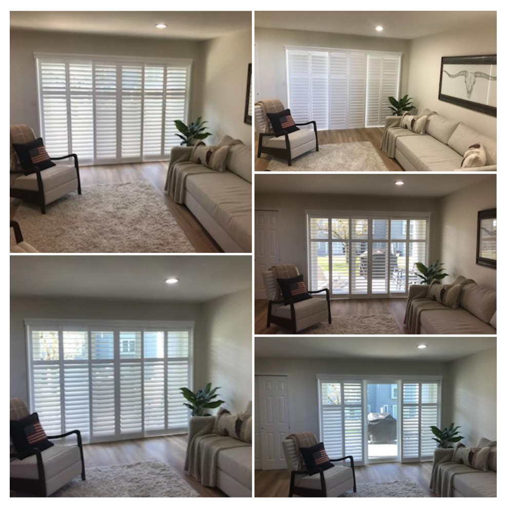 Sliding Glass Doors - Custom Interior Window Fashions Projects