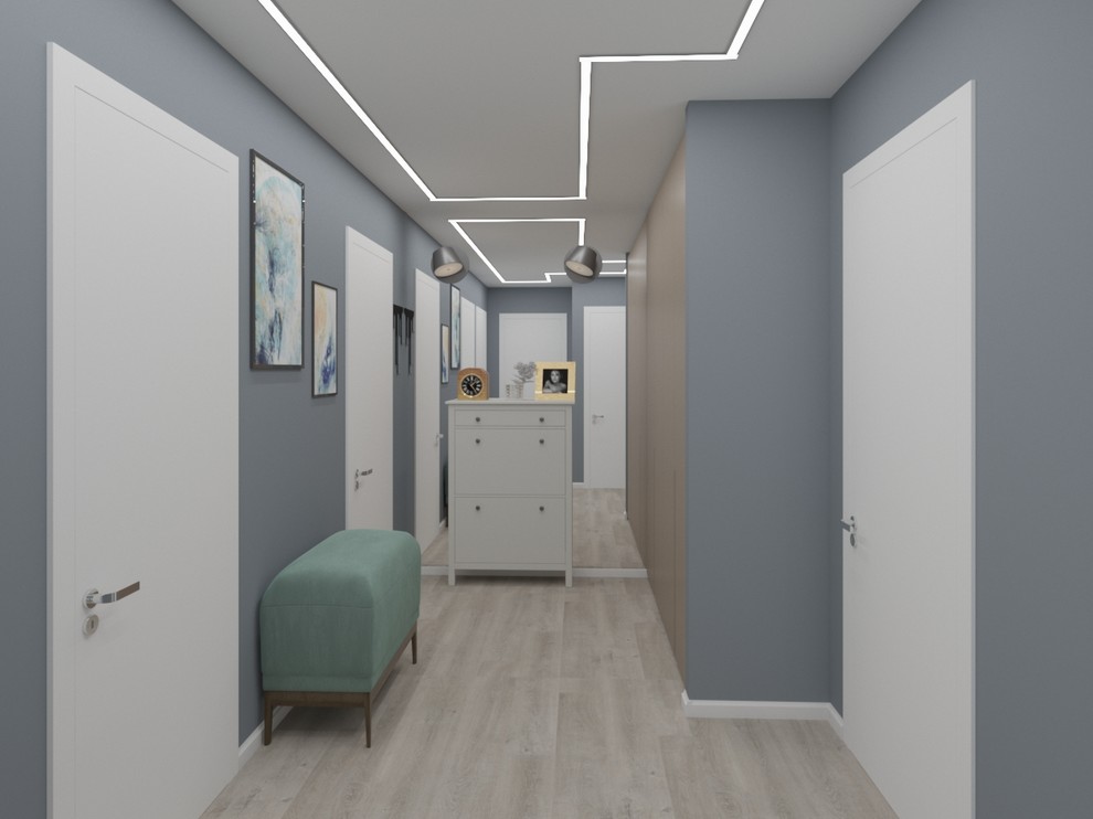 Квартира в серых тонах