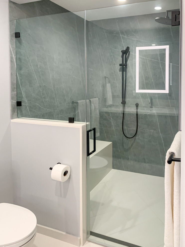 Transitional with a Twist Bathroom Remodel