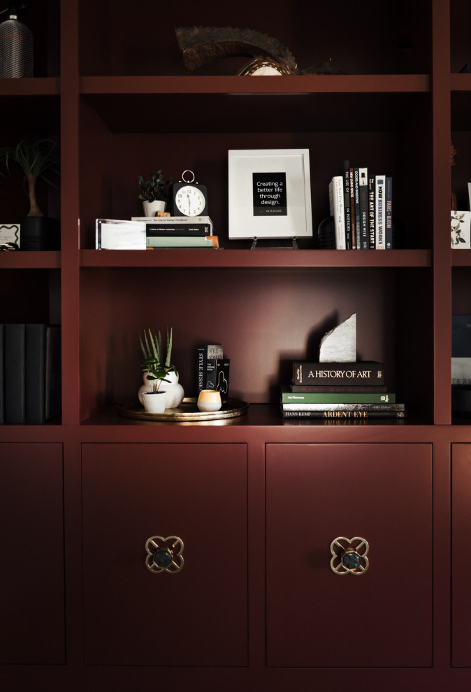 BuiltIn Bookshelves Transitional Home Office Chicago by Trim