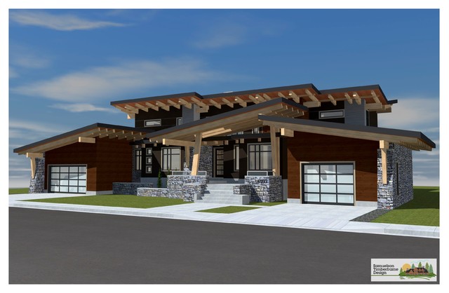 Samuelson Timberframe Design contemporary