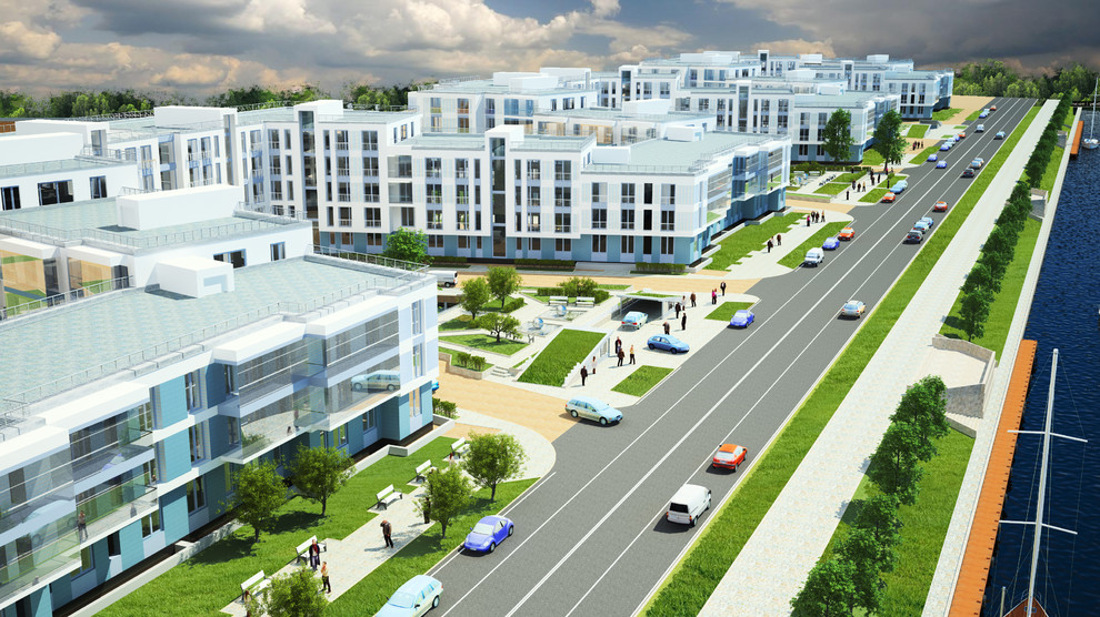 БАЛТИЙСКАЯ ЖЕМЧУЖИНА Малоэтажный жилой комплекс "Балтийская ревьера"