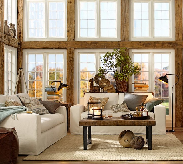 Pottery Barn Traditional Living Room San Francisco By