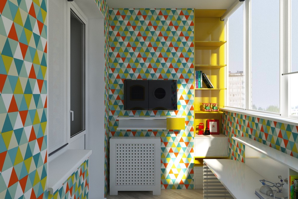 Дизайн интерьера в очень эклектичном стиле