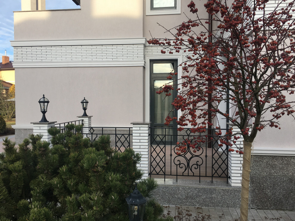 Дизайн и реконструкция фасада загородного дома