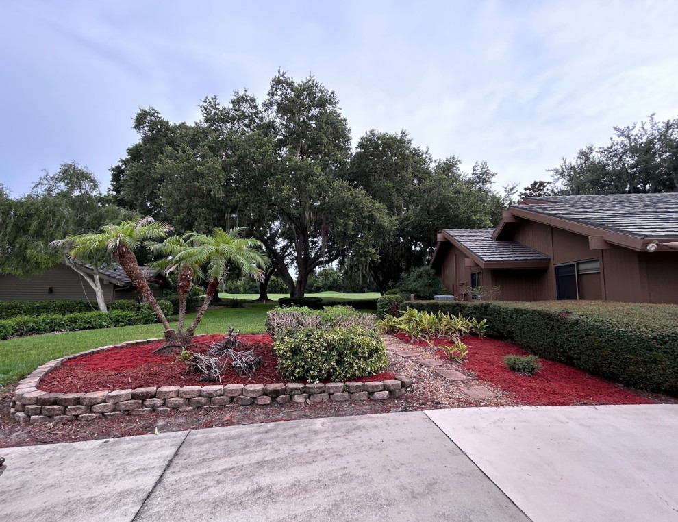 Residential Mulch & Plant Installation – Lakeland