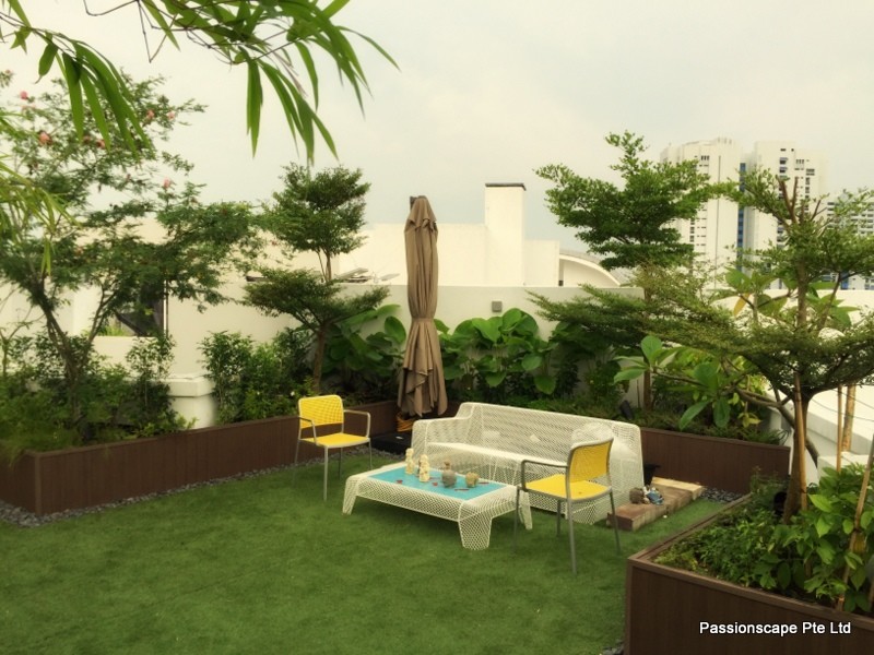 Home design - tropical home design idea in Singapore