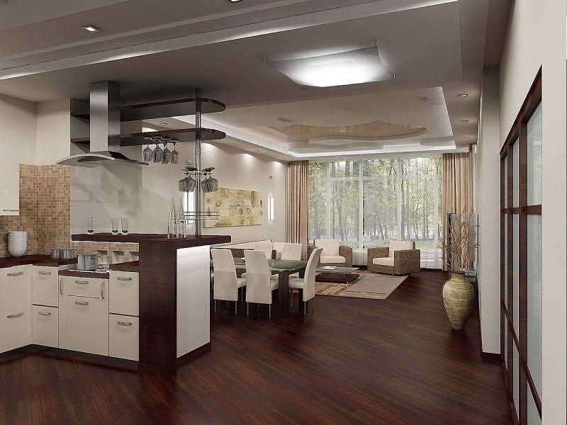 Дизайн коттеджа