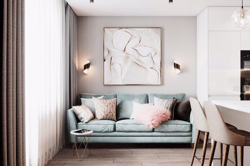 Дизайн гостинной