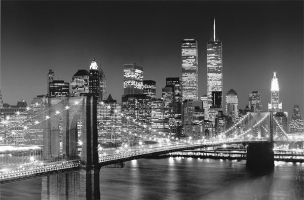 Brooklyn Bridge Wall Mural