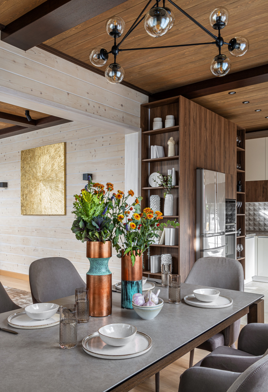 Стилизация загородного дома в Лапино