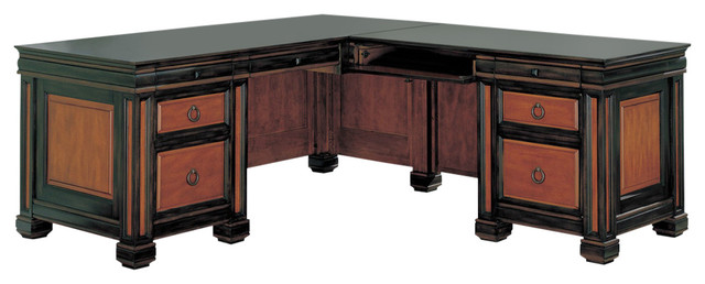 Coaster Tate Home Office L Shaped Desk Two Tone Finish Coaster Tate Home Office L Shaped Desk Two Tone Finish