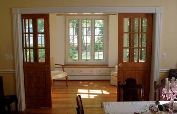 Dining Room Doors - 25 Diverse Dining Rooms with Sliding Barn Doors / We believe that dining room doors exactly should look like in the picture.