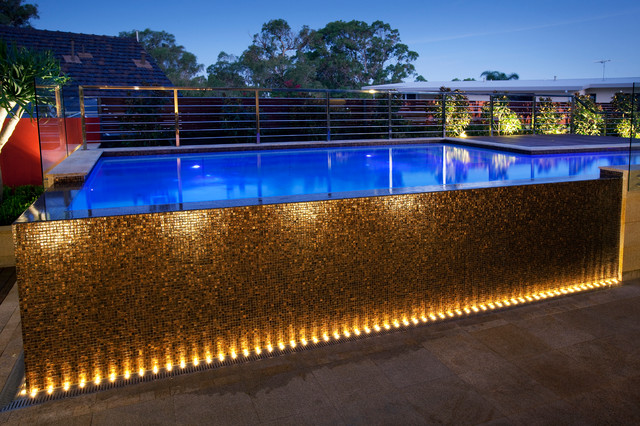 Native Sensitivity contemporary-pool