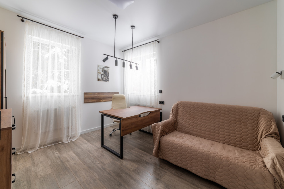 Дом в Назарьево 175 кв. м. Проектные решения 1-го этажа.