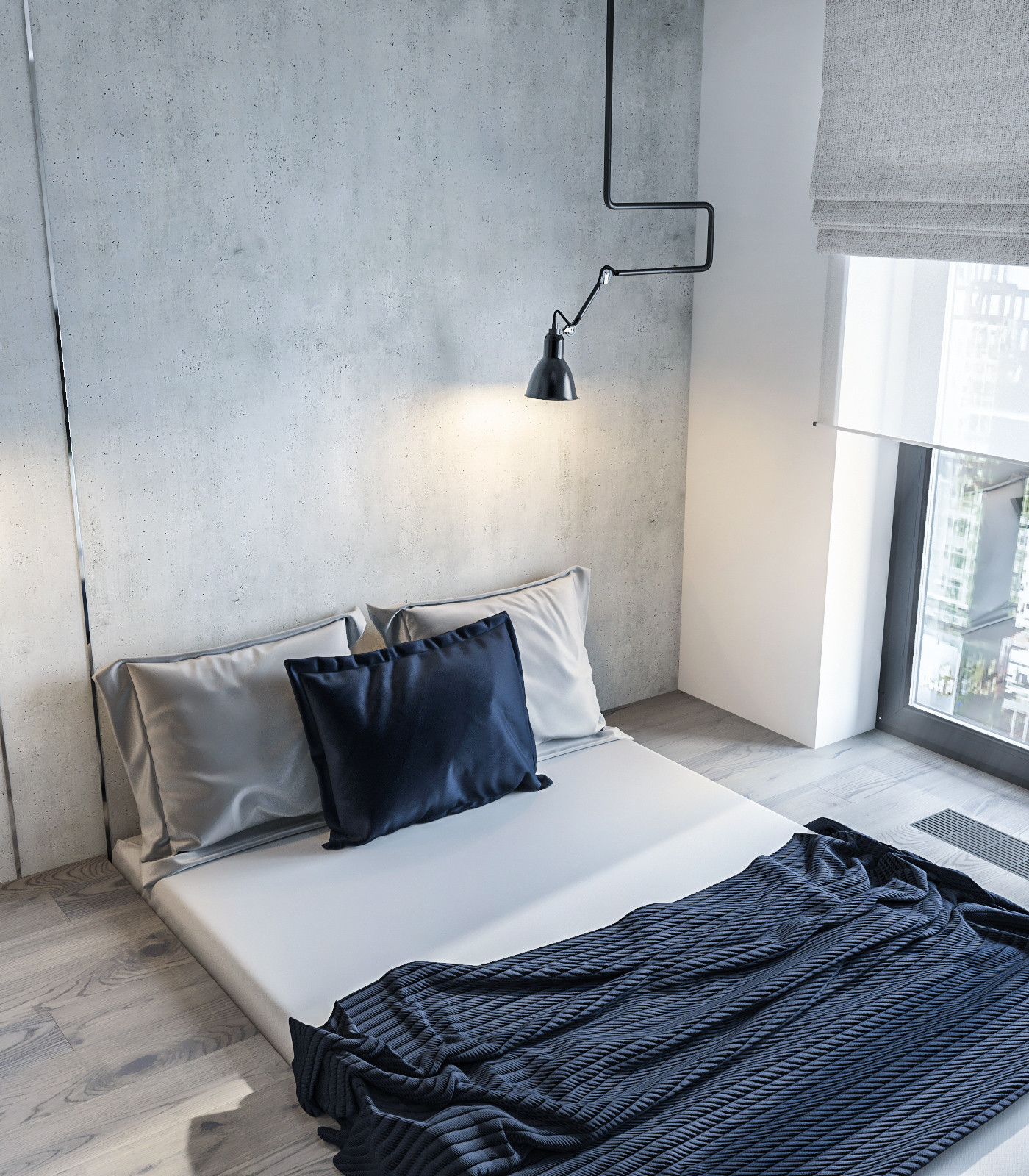 Проект современного интерьера квартиры 65 кв.м в ЖК «Маяковский» Москва