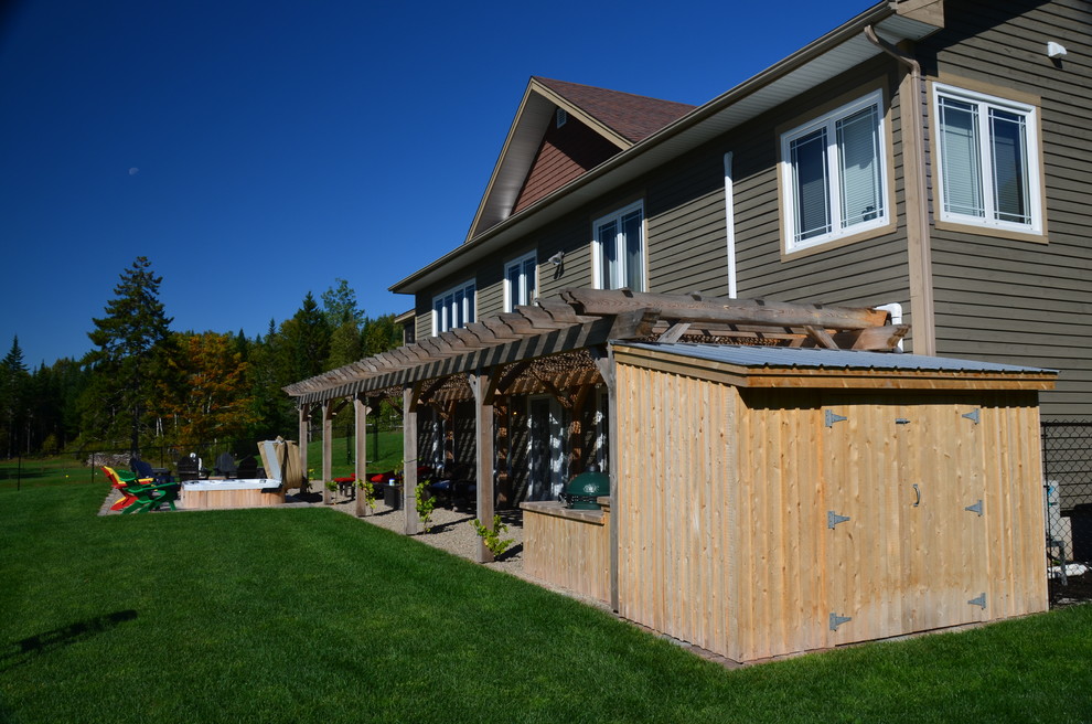 Home design - rustic home design idea