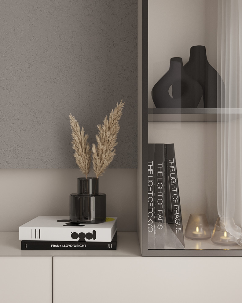 Кухня-гостиная в загородном доме