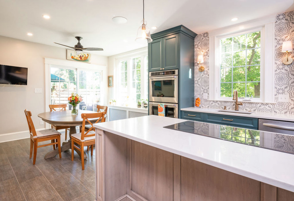 Kitchen - transitional kitchen idea in Baltimore